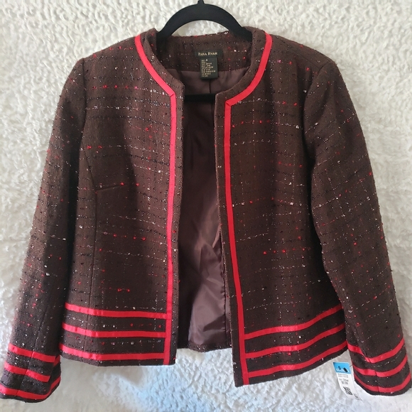 Tara Ryan Jacket. NWT. MSRP $80. - Picture 1 of 9